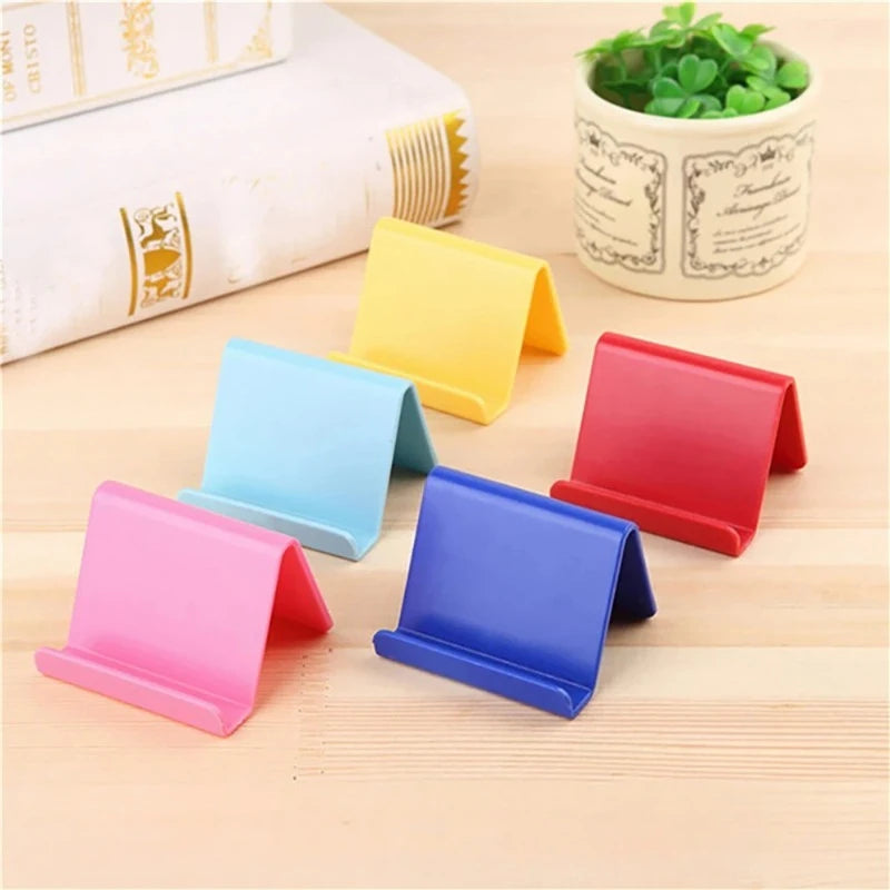 Universal Mini Portable Kitchen Phone Holder Movable Lazy Bracket Plastic Stand for Cellphone Tablet Fashion Convenience