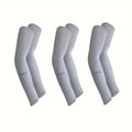 3pcs ice sleeves men's sun protection sleeves women's summer sun protection sleeves ice silk sleeves outdoor cycling gloves arm