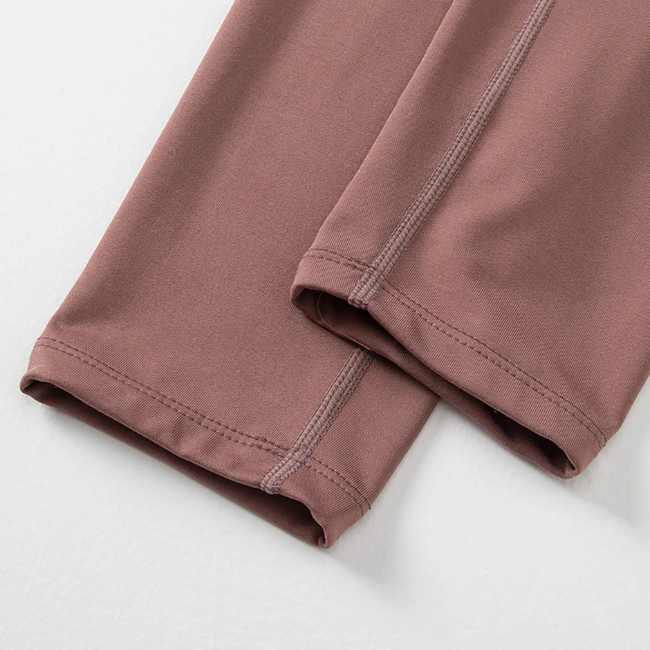 1/3 Piece Set Of Women's Solid Color High Waisted Elastic Yoga Pants For All Seasons Casual Sports Running Leggings Warm Pants
