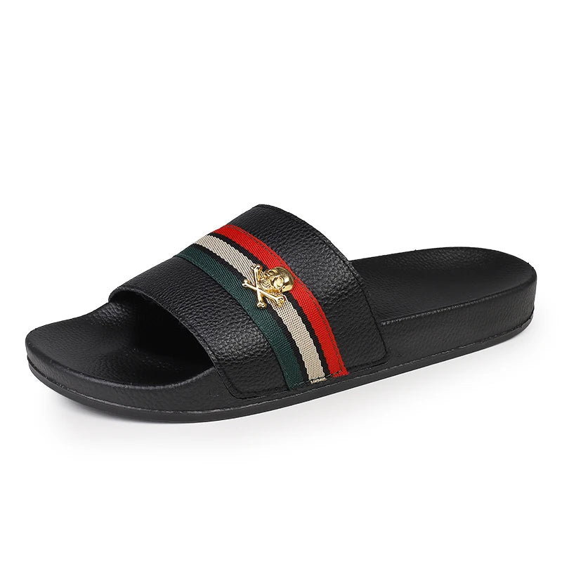 QZHSMY Shoes Men Summer New Men Casual Sports Slippers For Men Wear EVA Soft-Soled Indoor Sandals Male Flip-Flops Fast Shipping