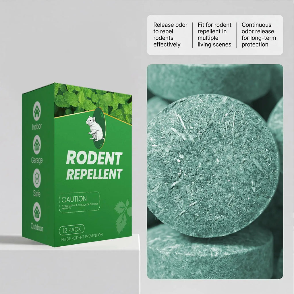 RatDeterrent Ball RepelsRats Squirrel Natural Peppermint Oil Home & Pet Safety