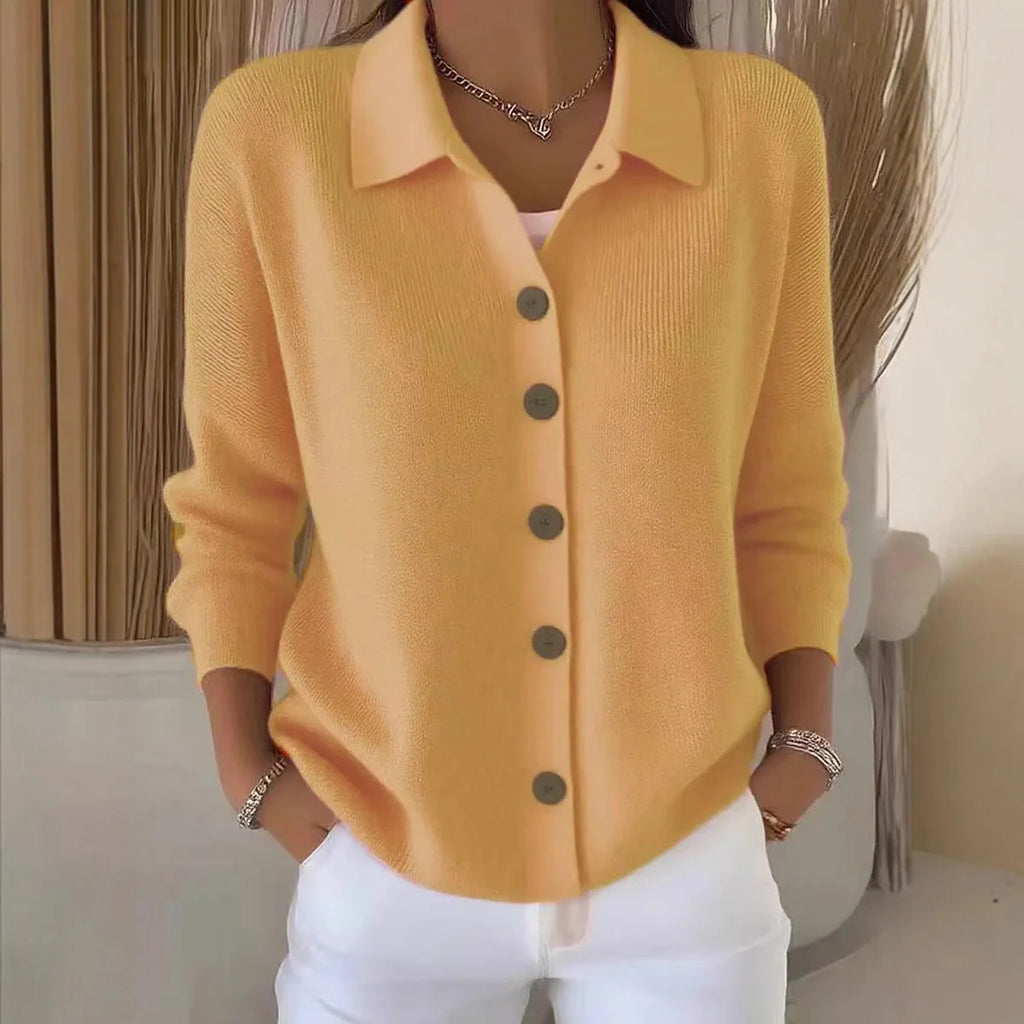 Women Knitted Sweater Cardigan Jacket Button Female Sweater Coat Tops Autumn Winter New Solid Casual Fashion Women Clothing