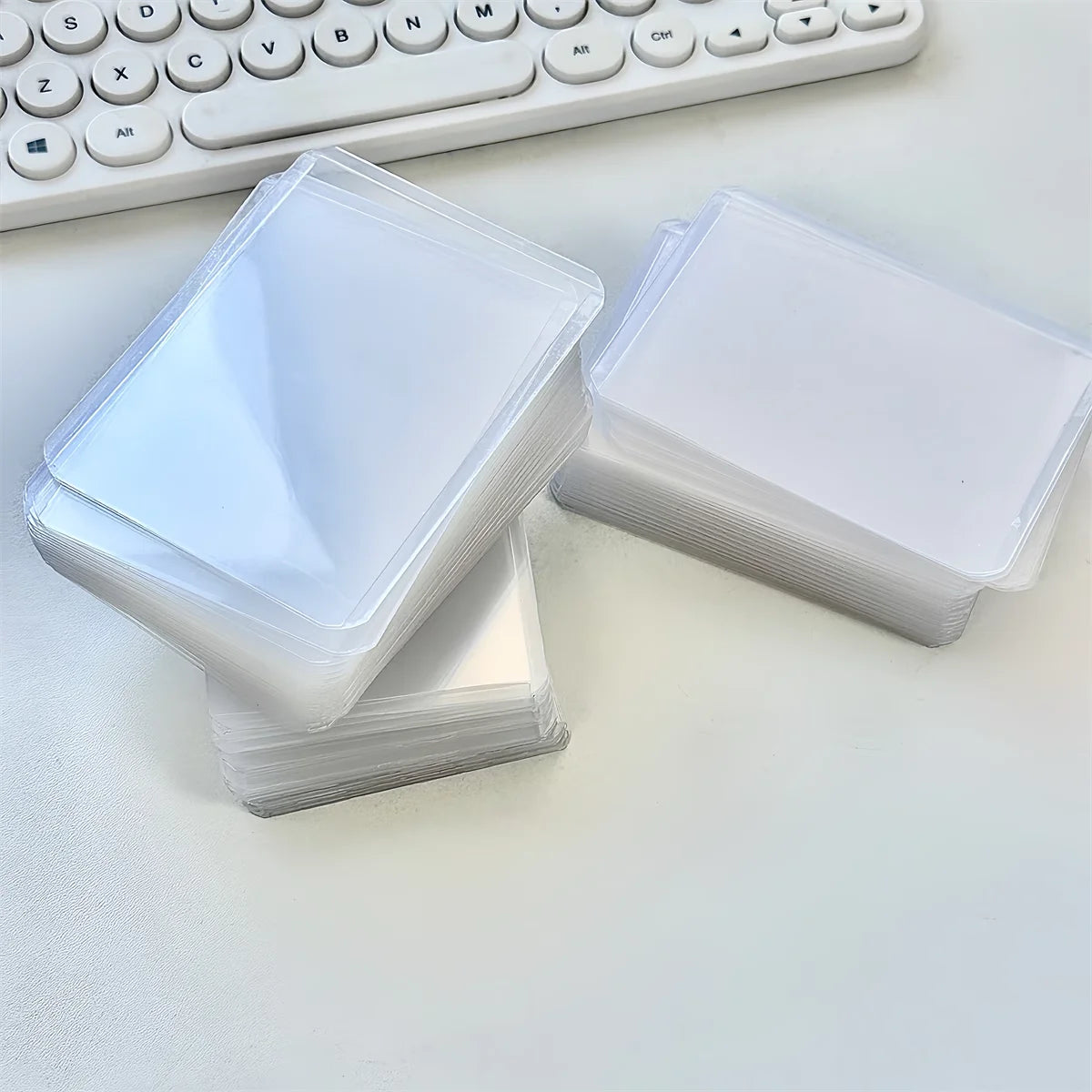 25-100pcs 3" x 4" Hard Card Sleeve Clear Anti Scratch Protector For Pokemon Game Baseball Sports Card Trading Protect Toploaders