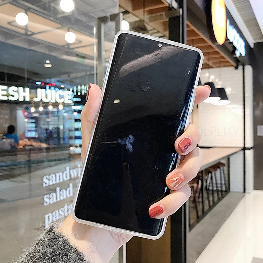 Makeup Mirror Bling Silicone Case For Huawei P30 Lite P40 P50 Pro Mate 50 Nova 7i 9 SE Y70 P Smart 2021 Cover