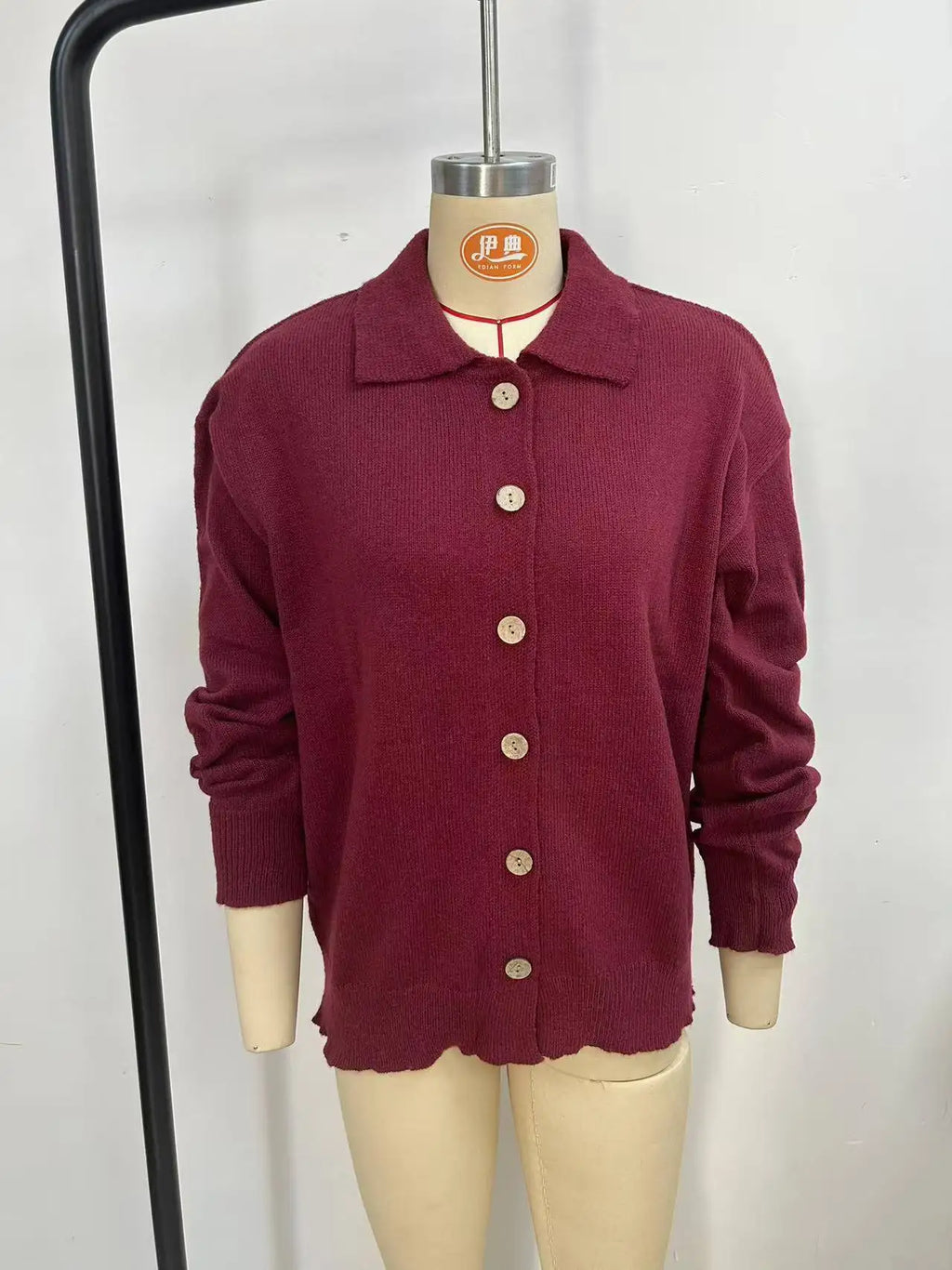 Women Knitted Sweater Cardigan Jacket Button Female Sweater Coat Tops Autumn Winter New Solid Casual Fashion Women Clothing