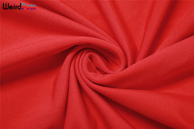 Weird Puss High Neck Women Dress Hollow Out Irregular Back Floor-Length Waistless Skinny Sexy Chirstmas Festival Partywear Robe