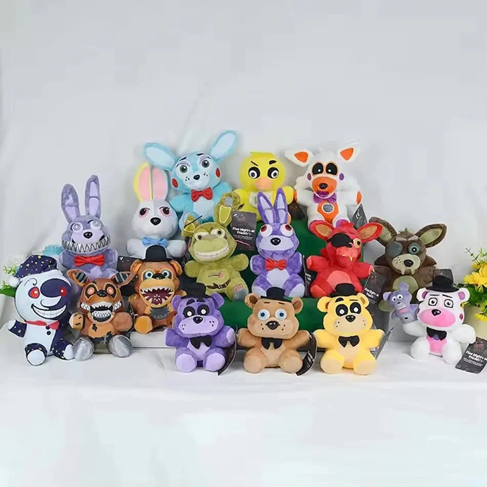 Five Night At Freddy Fnaf Cute Plush Toys Game Doll 18CM Bonnie Bear Foxy Cartoon Stuffed Dolls Freddy Toys For Children Gifts