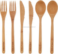 100% Biodegradable Disposable Eco-Friendly Bamboo Cutlery Set-Bamboo Utensils Made in Eco2go Vietnam