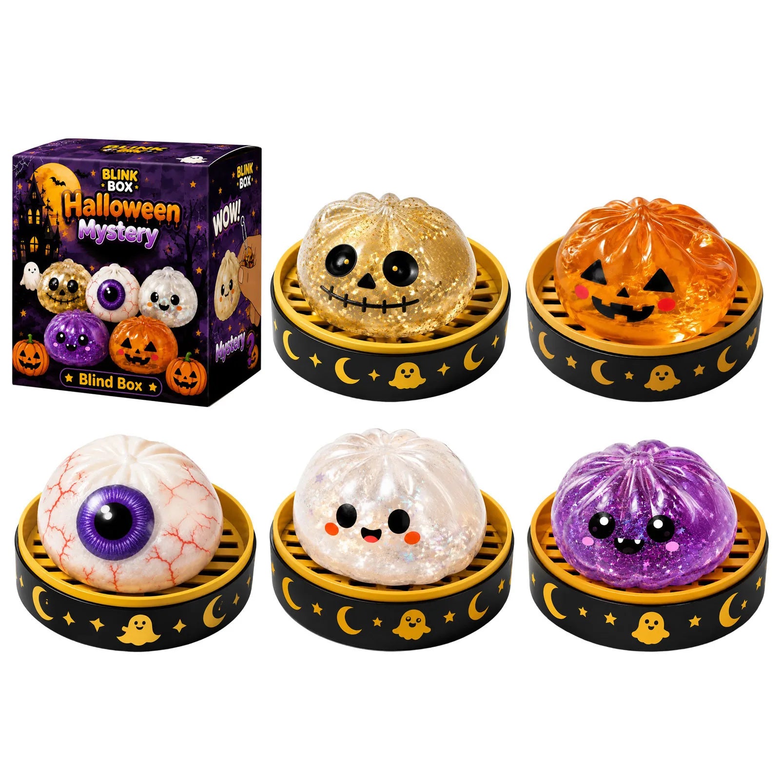 Ghost Squeeze Stress Toy