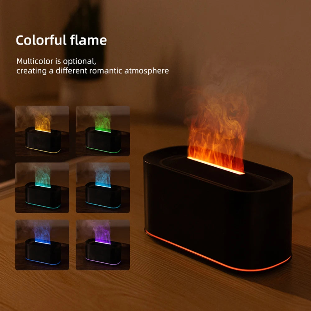 Flame Mist Aromatherapy Room Diffuser