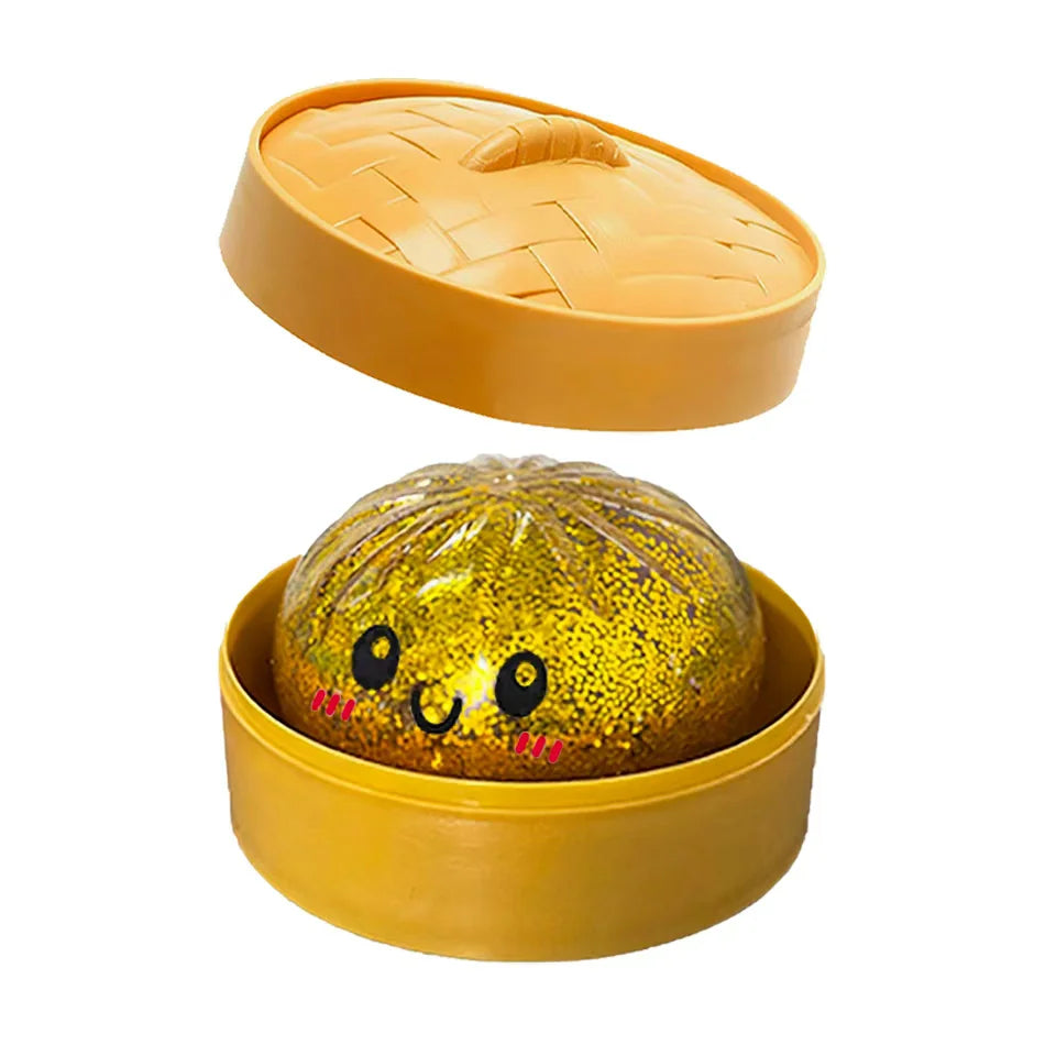 Glitter Dumpling Stress Squeeze