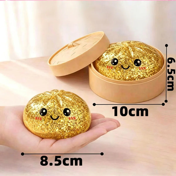 Glitter Dumpling Stress Squeeze