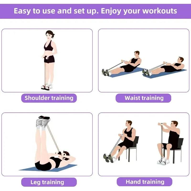 CorePulse Multi-Level Resistance Band Trainer