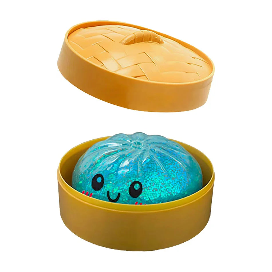 Glitter Dumpling Stress Squeeze