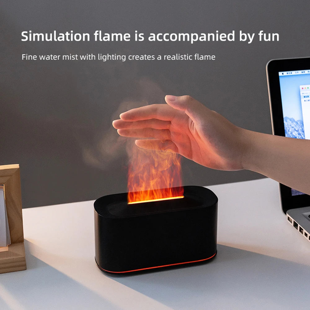 Flame Mist Aromatherapy Room Diffuser